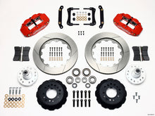 Load image into Gallery viewer, Wilwood Narrow Superlite 6R Front Hub Kit 14.00in Red 79-81 Camaro - GTR Auto
