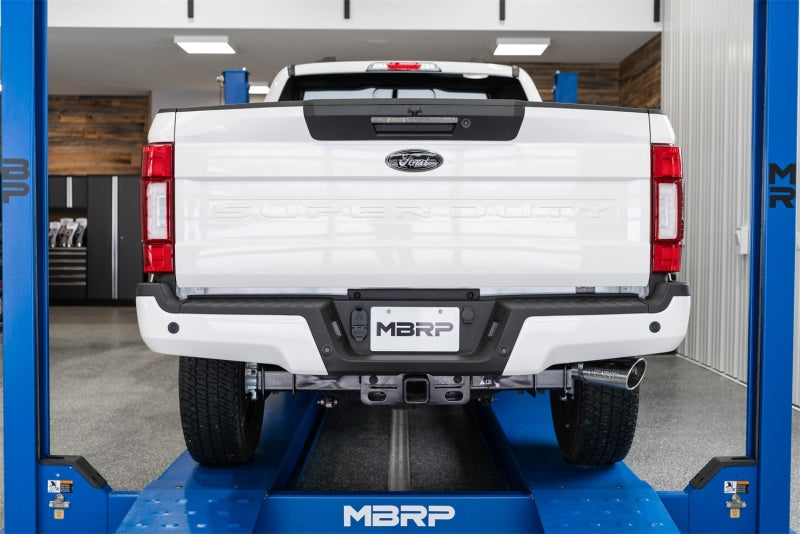 MBRP 2017+ Ford F-250/F-350 6.2L/7.3L Super/Crew Cab Single Side 4in T304 Catback Exhaust - GTR Auto