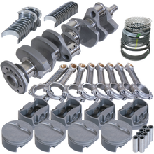 Load image into Gallery viewer, Eagle Chevy Pro Street 384 Rotating Assembly 4140 Crankshaft w/ 4340 I Beam Rods &amp; Flat Top Pistons