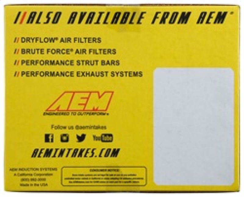 AEM 00-05 Toyota MR2 Spyder 1.8L Blue Cold Air Intake - GTR Auto