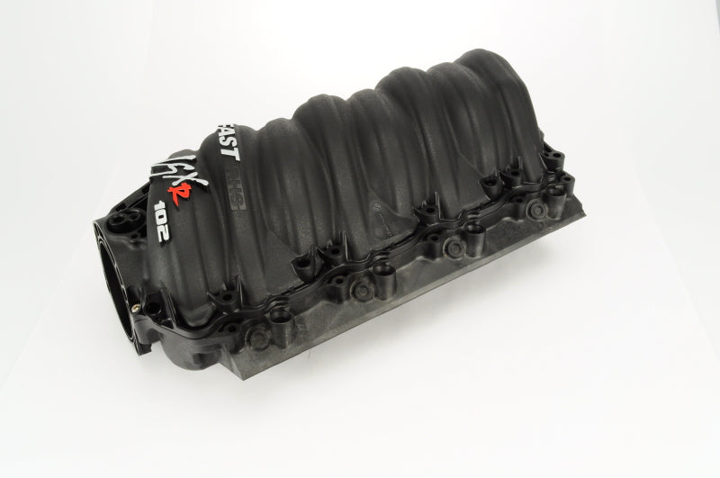 FAST LSXR Manifold 102MM Rect Port - Black - GTR Auto