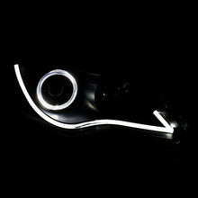 Load image into Gallery viewer, ANZO 2012-2013 Toyota Camry Projector Headlights w/ Halo Black - GTR Auto