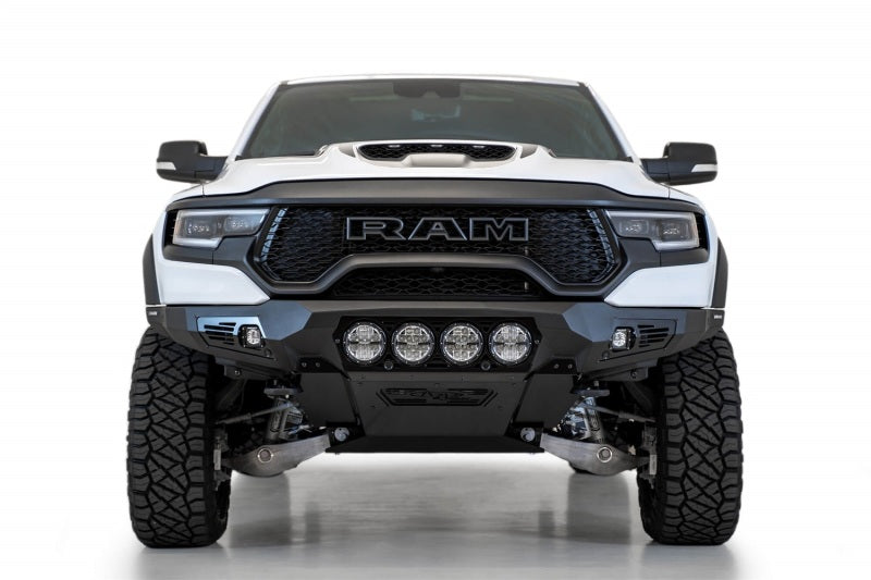 Addictive Desert Designs 2021 Dodge RAM 1500 TRX Bomber Front Bumper (Rigid) - GTR Auto