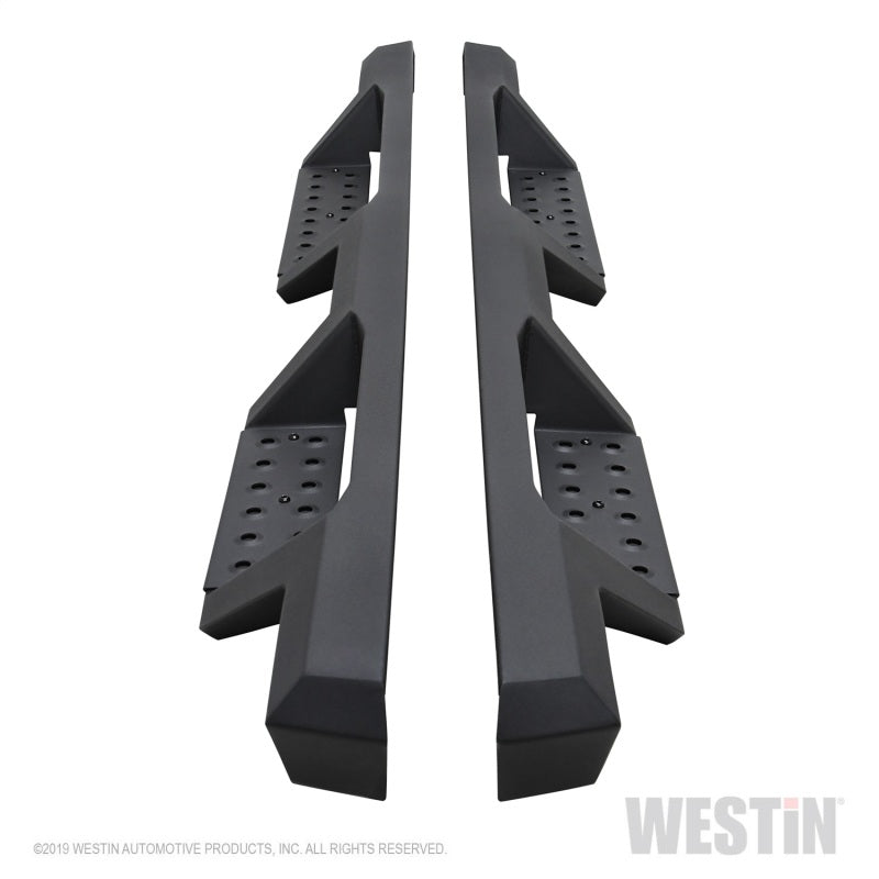 Westin HDX 05-20 Toyota Tacoma Drop Nerf Step Bars - Txt Black - GTR Auto