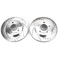 Load image into Gallery viewer, Power Stop 93-02 Mercury Villager Front Evolution Drilled &amp; Slotted Rotors - Pair