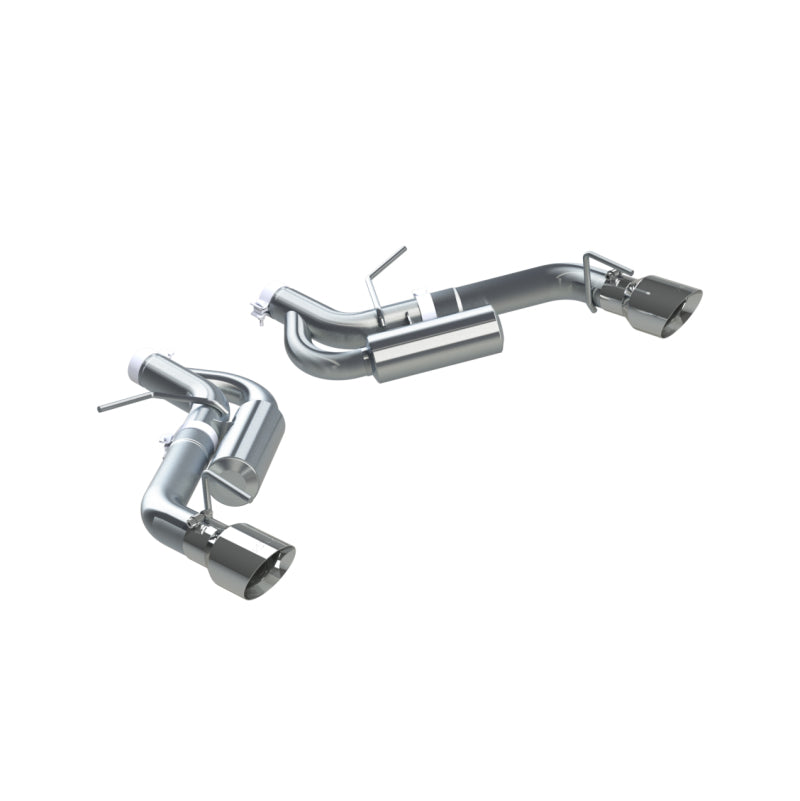 MBRP 16-19 Chevrolet Camaro SS Dual Rear Exit Axle Back w/ 4.5in OD Tips - T409 (Non NPP Models) - GTR Auto