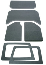 Load image into Gallery viewer, DEI 11-18 Jeep Wrangler JK 4-Door Boom Mat Complete Headliner Kit - 6 Piece - Gray - GTR Auto