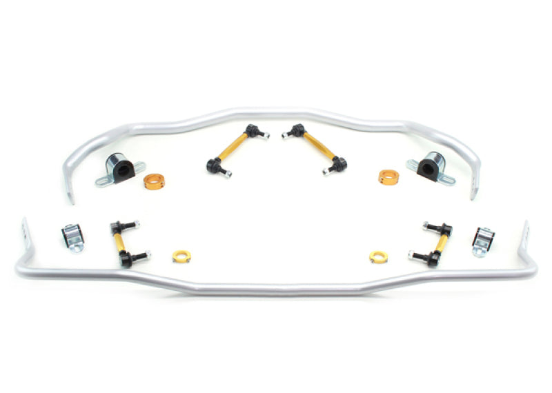 Whiteline 15-20 Ford Mustang GT/GT Premium/EcoBoost/EcoBoost Premium Front & Rear Sway Bar Kit - GTR Auto