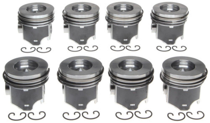 Mahle OE GM 3.5L / 3.9L 06-11 0.10MM Piston Set (Set of 6) - GTR Auto