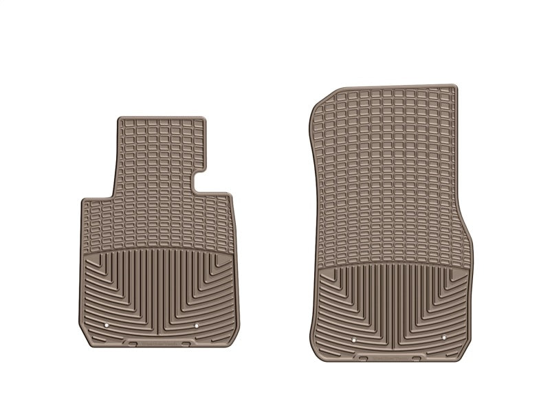 WeatherTech 12+ BMW 3-Series (F30) Front Rubber Mats - Tan - GTR Auto