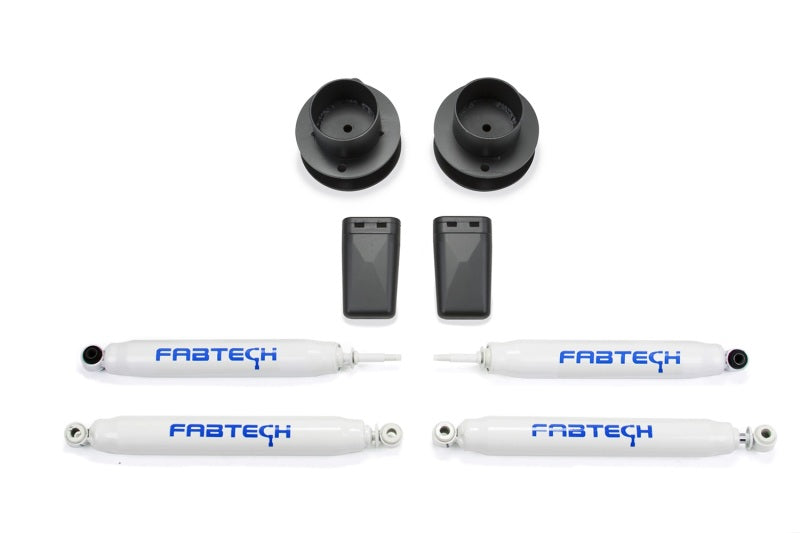 Fabtech 13-18 Ram 3500 4WD w/Factory Radius Arms 2.5in Coil Spcr Kit w/Perf Shks K3056