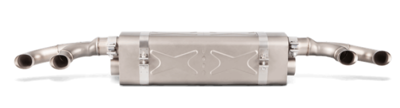 Akrapovic 16-17 Porsche 911 Turbo/Turbo S (991.2) Slip-On Line (Titanium) (Req. Tips/Diffuser) - GTR Auto