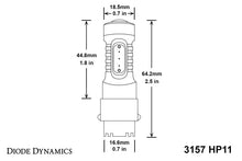 Load image into Gallery viewer, Diode Dynamics 3157 LED Bulb HP11 LED - Amber Set of 6 - GTR Auto