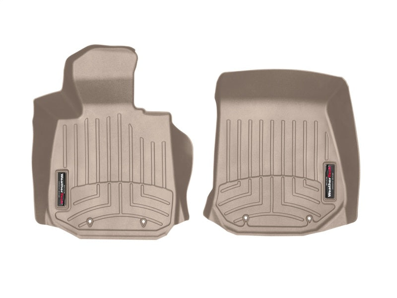 WeatherTech 19+ BMW Z4 / 2020 Toyota Supra Front FloorLiner - Tan - GTR Auto