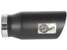 Load image into Gallery viewer, aFe MACH Force-XP 409 SS Right Side Single Wall Exhaust Tip 5in Inlet x 7in Outlet x 15in L 49T50701-B15