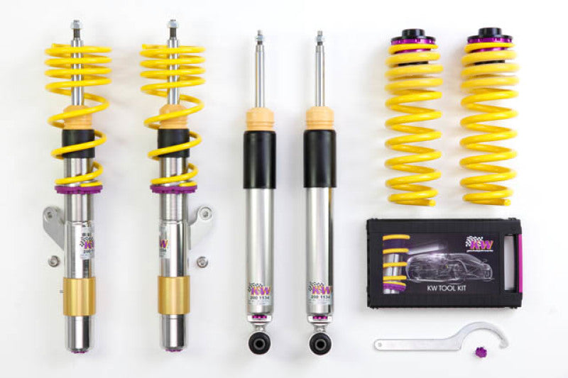 KW Coilover Kit V3 BMW 12+ 3 Series 4cyl F30 w/o Electronic Suspension - GTR Auto