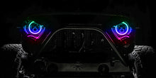 Load image into Gallery viewer, Oracle 7in High Powered LED Headlights - Black Bezel - Dynamic - Dynamic