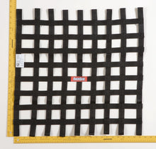 Load image into Gallery viewer, RaceQuip Black 24 X 24 SFI Ribbon Net