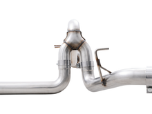 Load image into Gallery viewer, AWE Tuning 0FG 21+ Ford F150 Dual Split Rear Exhaust - 5in Chrome Silver Tips