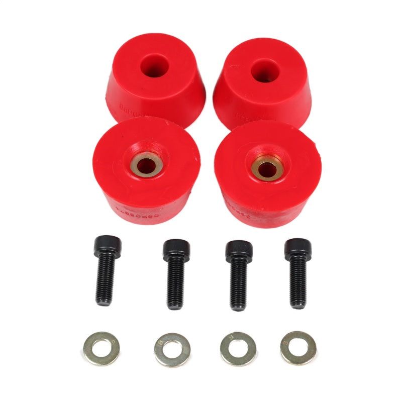 Energy Suspension 96-02 Toyota 4Runner Front Hyper Flex Red Bump Stop Set - GTR Auto