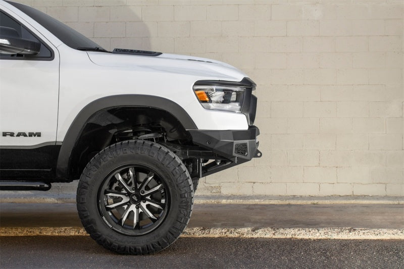 Addictive Desert Designs 2019 Ram Rebel 1500 Stealth Fighter Fr Bumper w/Parking Sensor Cutouts - GTR Auto