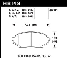Load image into Gallery viewer, Hawk 90-93 Geo Storm / 90-92 Isuzu Impulse / 90-93 Mazda Miata DTC-30 Front Race Pads - GTR Auto