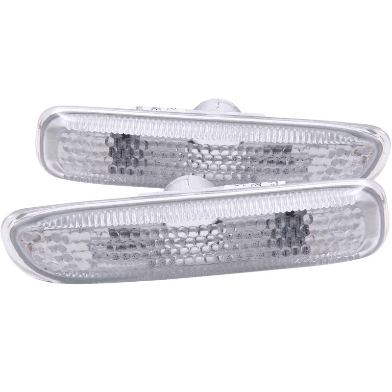 ANZO 1999-2001 BMW 3 Series Side Marker Lights Clear - GTR Auto
