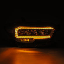 Load image into Gallery viewer, AlphaRex 16-20 Toyota Tacoma NOVA LED Projector Headlights Plank Style Chrome w/Activation Light - GTR Auto