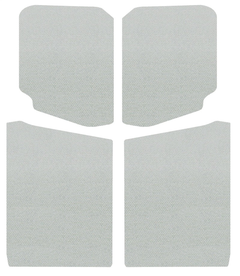 DEI 18-23 Jeep Wrangler JL 2-Door Boom Mat Headliner - 5 Piece - White - GTR Auto