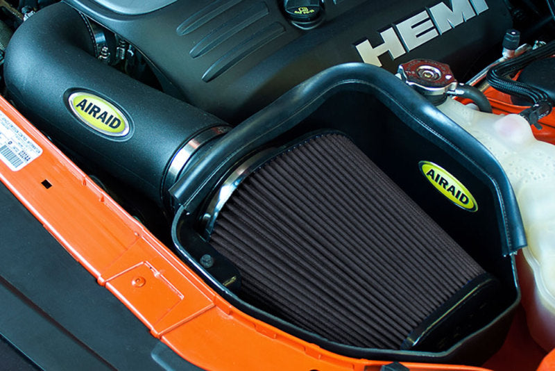 Airaid 11-14 Dodge Charger/Challenger MXP Intake System w/ Tube (Dry / Black Media) - GTR Auto