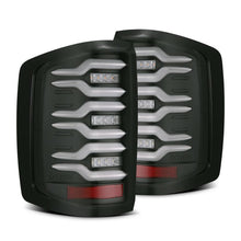 Load image into Gallery viewer, AlphaRex 14-18 Chevrolet Silverado Luxx-Series LED Tail Lights Black w/Activ Light/Seq Signal - GTR Auto