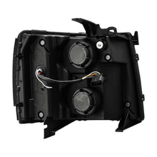 Load image into Gallery viewer, AlphaRex 07-13 Chevy 1500 LUXX LED Proj Headlights Plank Design Chrome w/ Activ Light/Seq Signal/DRL - GTR Auto