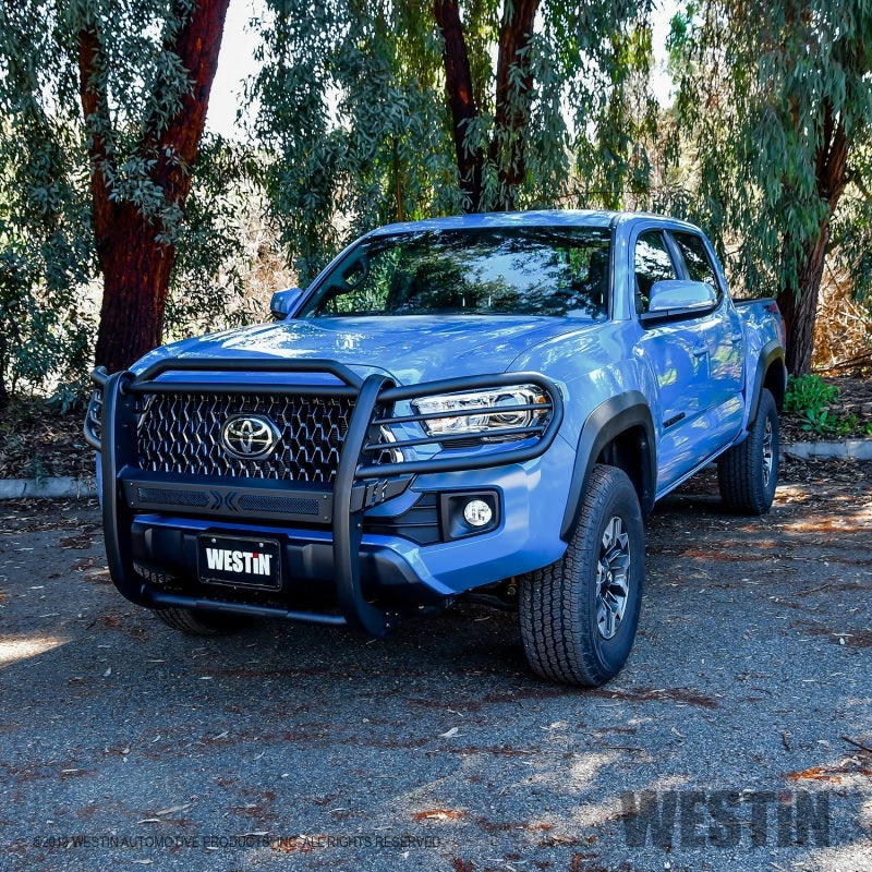 Westin 16-21 Toyota Tacoma Sportsman X Grille Guard - Tex. Blk - GTR Auto