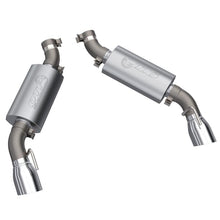 Load image into Gallery viewer, 2016-2024 Chevrolet Camaro SS 6.2L QTP AR3 Dual Tip Axle Back