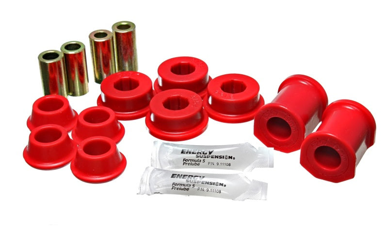 Energy Suspension 71-7/73 VW Super Beetle (Cast) Red Front Control Arm Bushing Set - GTR Auto
