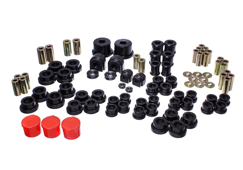 Energy Suspension 2016 Mazda Miata (ND) Black Hyper-flex Master Bushing Set - GTR Auto