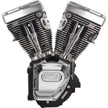 Load image into Gallery viewer, S&amp;S Cycle 99-06 BT T124 Long Block Engine w/ 640 Cams - Wrinkle Black