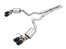 Load image into Gallery viewer, AWE Tuning 2018+ Ford Mustang GT (S550) Cat-Back Exhaust - Touring Edition (Quad Diamond Black Tips)