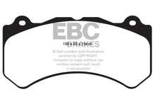 Load image into Gallery viewer, EBC 16+ Cadillac ATS-V 3.6 Twin Turbo Redstuff Front Brake Pads