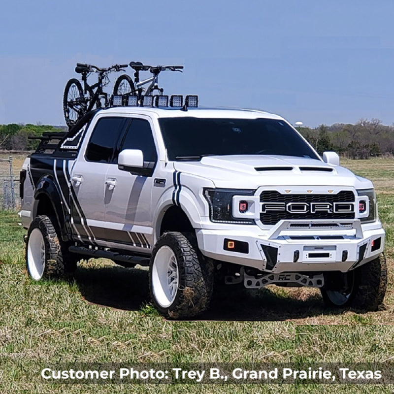 Go Rhino 18-20 Ford F-150 BR6 Front Bumper Replacement - Tex. Black - GTR Auto