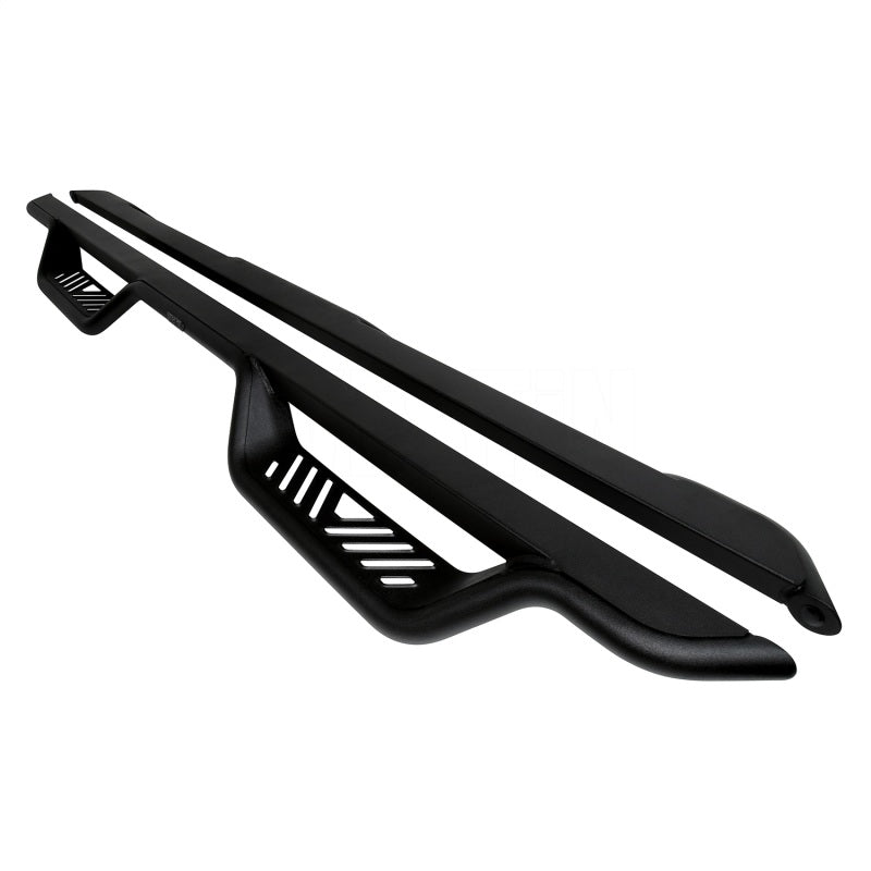 Westin 2022+ Toyota Tundra Crew Max Outlaw Nerf Step Bars - Textured Black - GTR Auto
