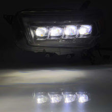 Load image into Gallery viewer, AlphaRex 10-13 Toyota 4Runner NOVA LED Projector Headlights Plank Style Black w/Seq Signal/DRL - GTR Auto
