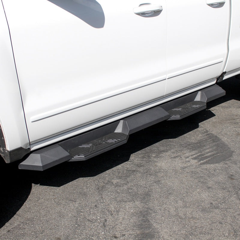 Westin/HDX 99-16 Ford F-250/350/450/550 Crew Cab Xtreme Nerf Step Bars - Textured Black - GTR Auto