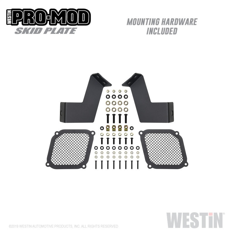 Westin 11-16 Ford F-250/350/450/550 Pro-Mod Skid Plate - Tex. Blk - GTR Auto