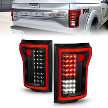 Load image into Gallery viewer, ANZO 2015-2016 Ford F-150 LED Taillights Black - GTR Auto