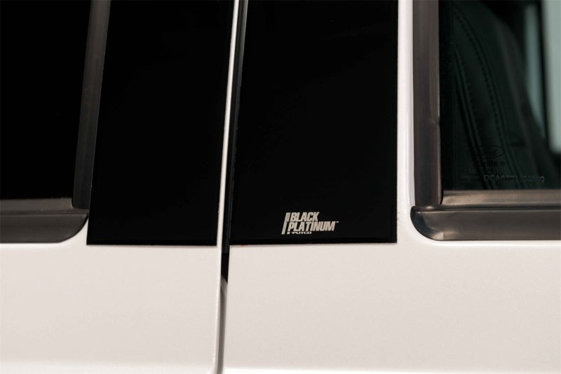 Putco 16-20 Nissan Titan XD Crew Cab - 4pcs Black Platinum Pillar Posts Classic 402898BP
