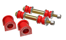 Load image into Gallery viewer, Energy Suspension 90-96 Ford Escort/ZX2 Red 3/4in Rear Sway Bar Bushing Set (Inc End Link Bushings)