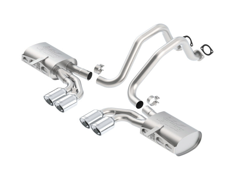 Borla 97-04 Chevrolet Corvette 5.7L 8cyl ATAK SS Catback Exhaust - GTR Auto