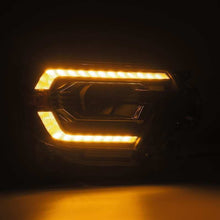 Load image into Gallery viewer, AlphaRex 12-15 Toyota Tacoma LUXX LED Projector Headlights Plank Style Black w/DRL - GTR Auto