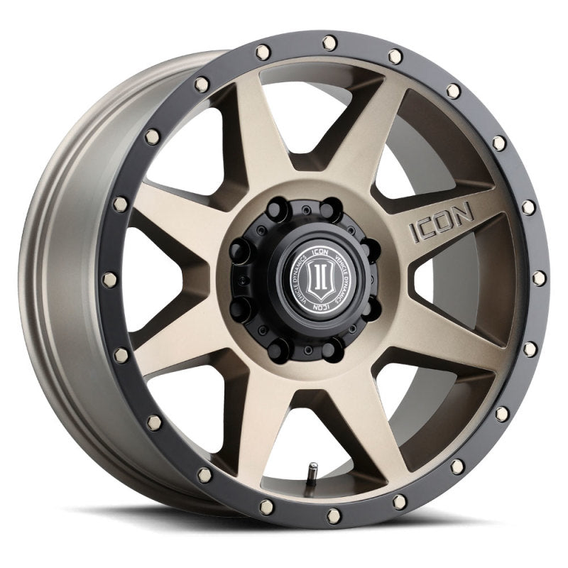 ICON Rebound 20x9 8x180 12mm Offset 5.5in BS Bronze Wheel - GTR Auto